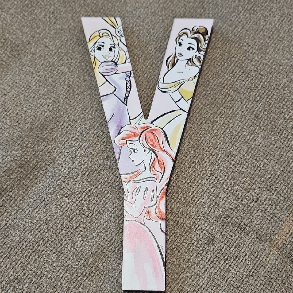 Disney Princess Wooden Letter Y